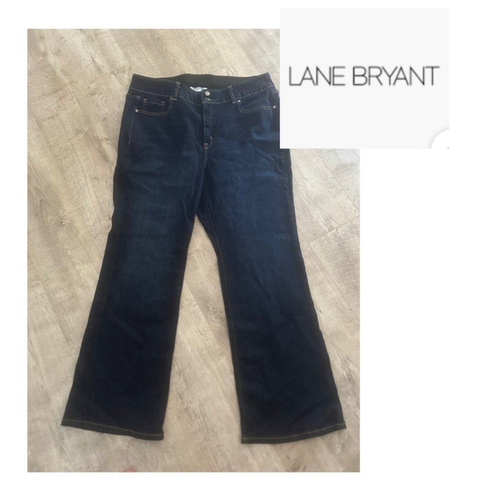 Lane Bryant Size 20S High Rise Bootcut Jeans Tighter Tummy Technology
